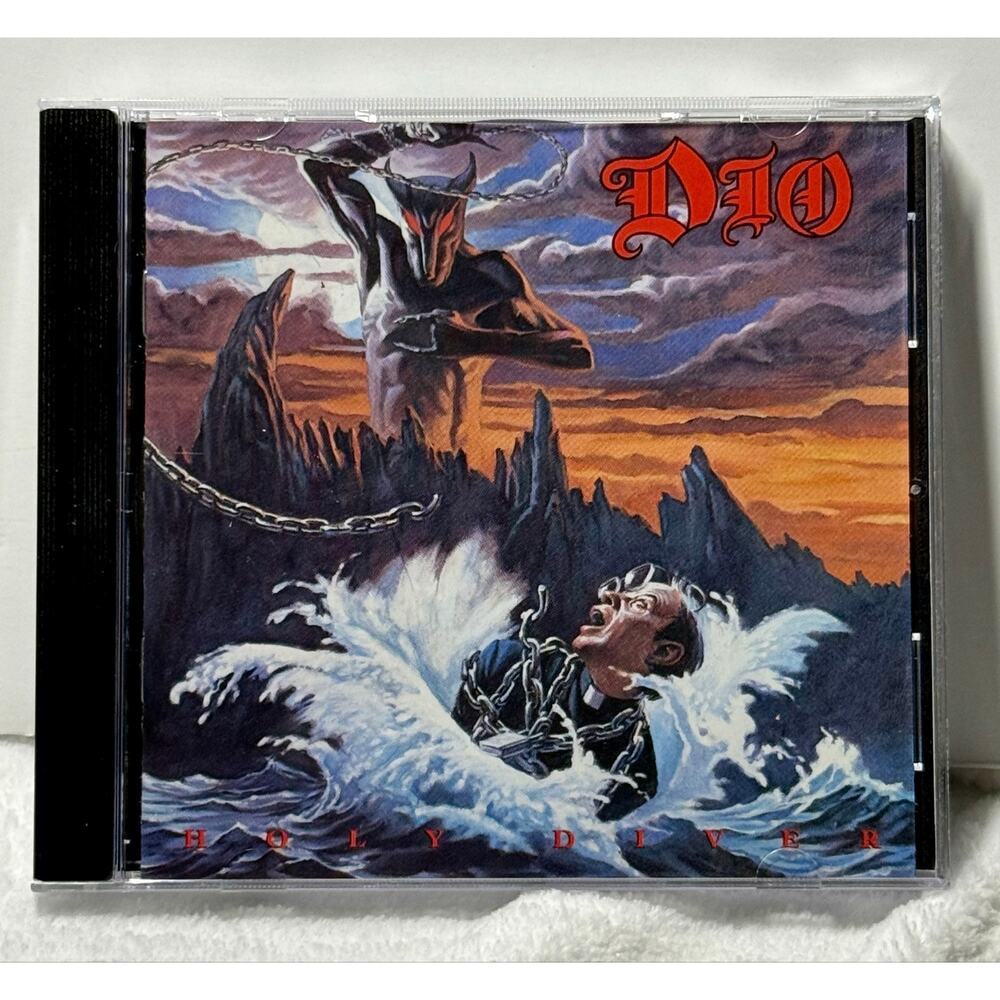 Dio Holy Diver CD 1983 Warner Bros Made in USA Heavy Metal Album